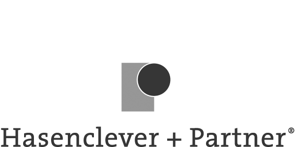 Logo Hasenclever & Partner Graustufen